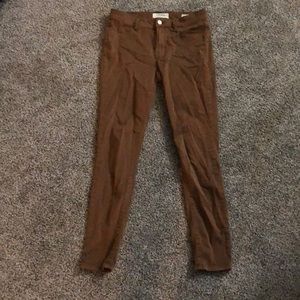 Brown Pacsun jeggings